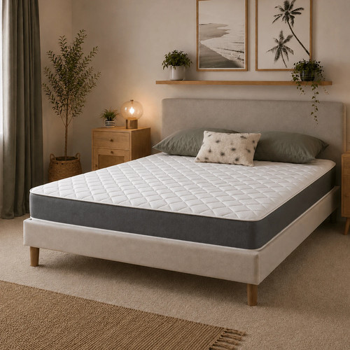 Quilted memory foam spring - memory,